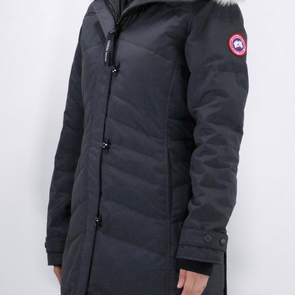 Canada Goose Lorette Parka Coat Jacket Women's XS Navy - Picture 6 of 13